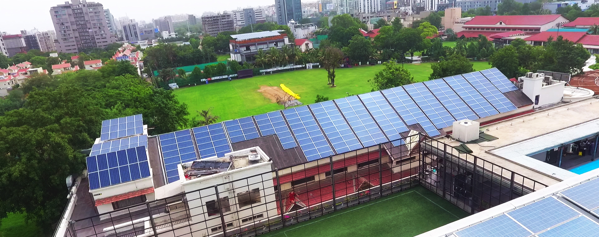 Solar panel installation in Ahmedabad